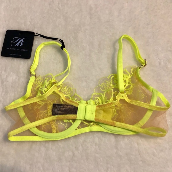 Honey Birdette | Lyndl Neon Bra - Picture 9 of 12